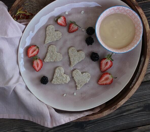 Fruity semolina slices | Holle