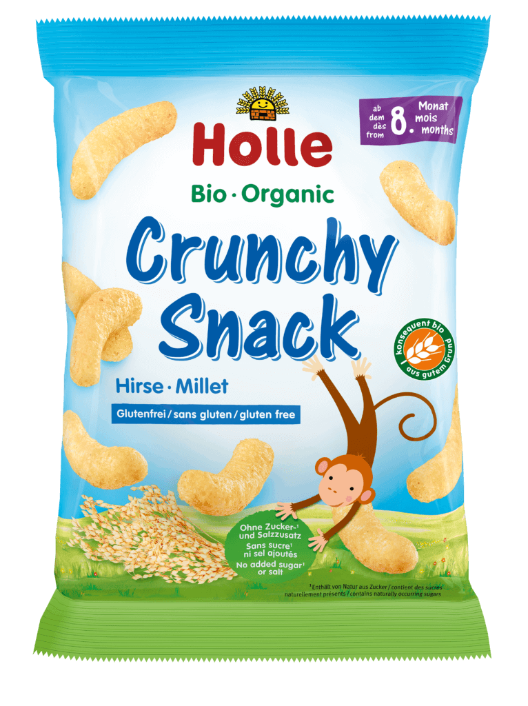 Organic Crunchy Snack Millet Holle