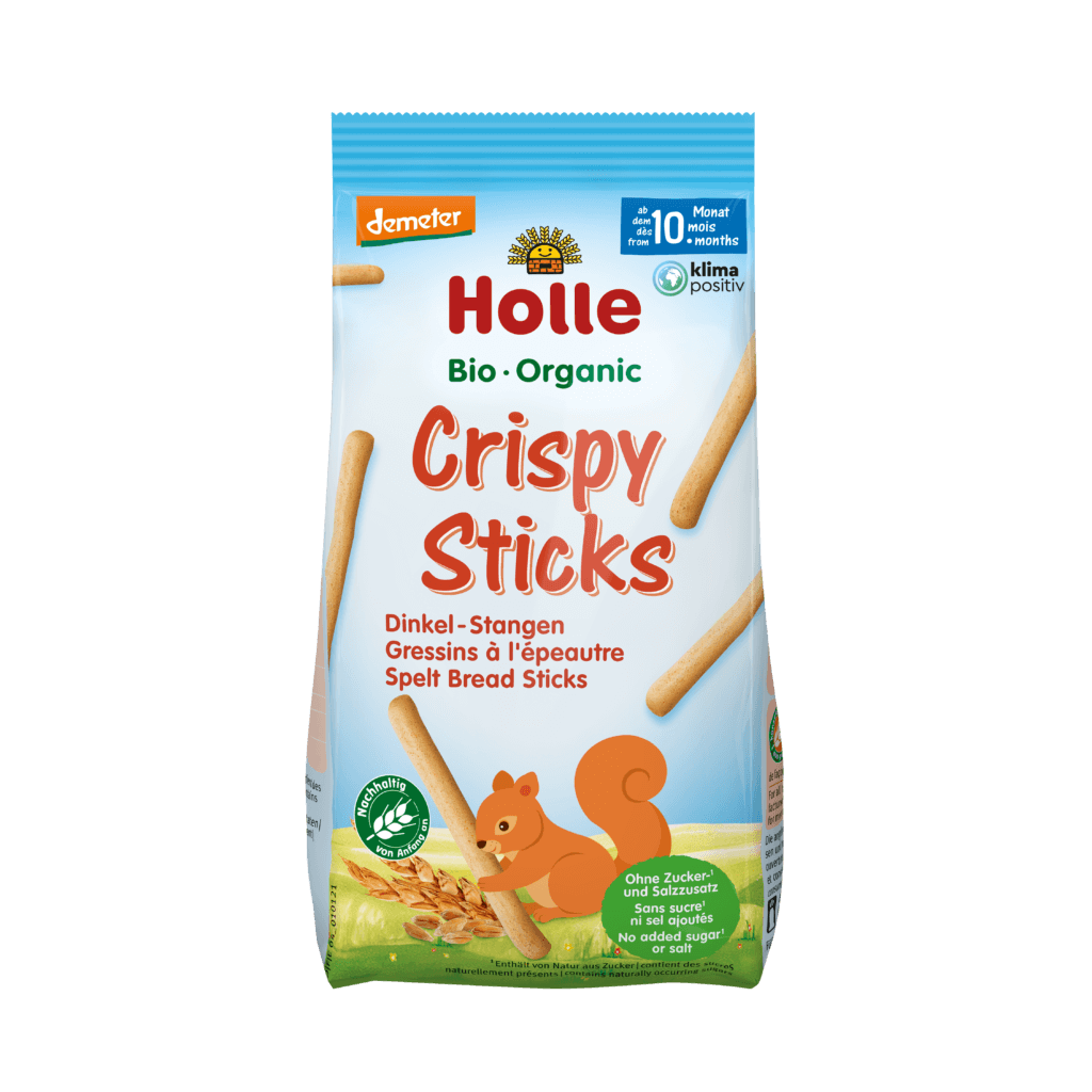 Organic Crispy Sticks with Spelt