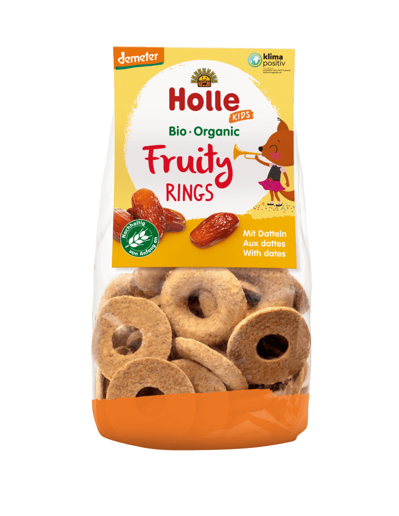 Organic Fruity Rings with dates