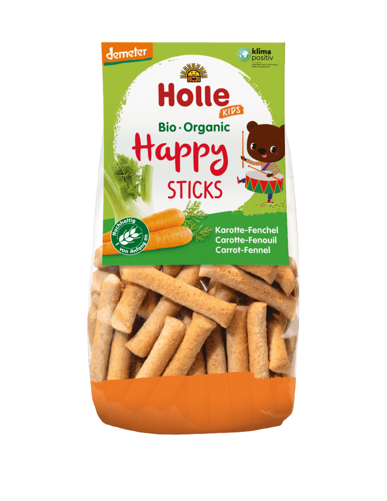 Organic Happy Sticks Carrot-Fennel