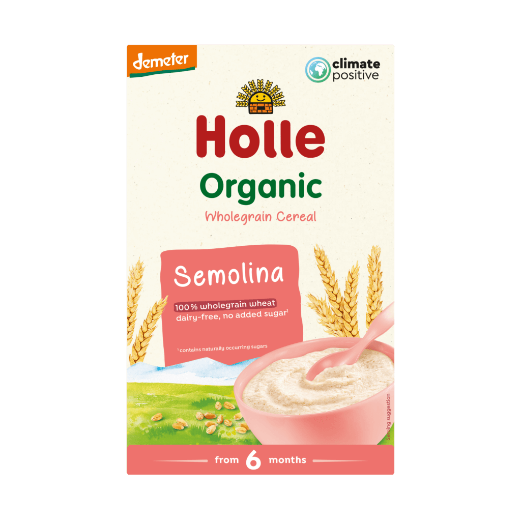 Organic Wholegrain Cereal Semolina