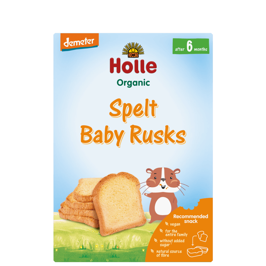 Organic Spelt Baby Rusks