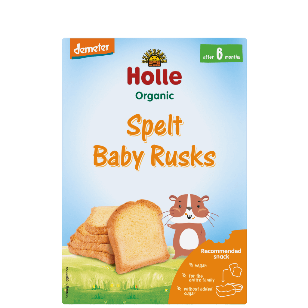 Organic Spelt Baby Rusks Holle