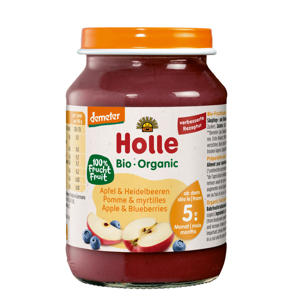 Bio Apfel & Heidelbeeren