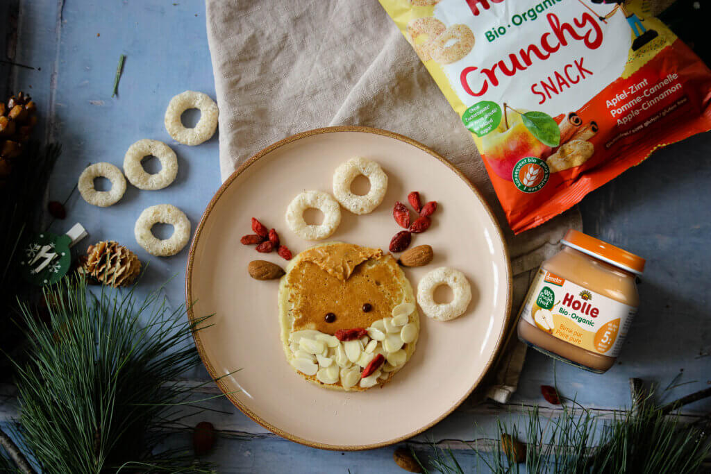 Reindeer Fruit Pancakes | Holle