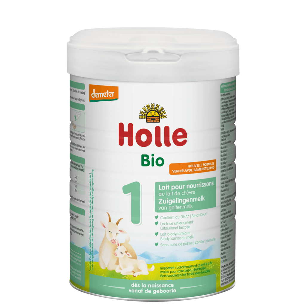 Lait pour nourrissons 1 bio au lait de chèvre