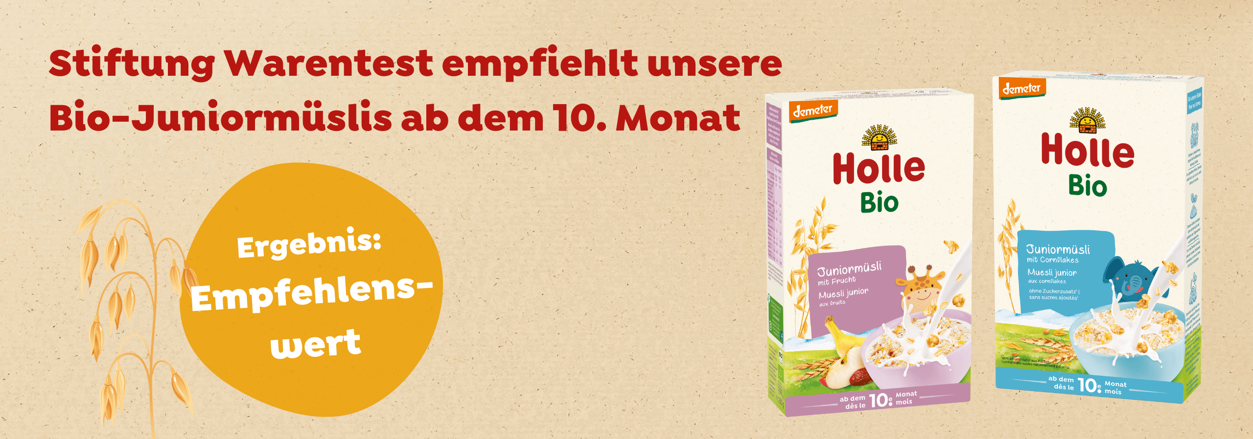 müsli test juniormüsli stiftung warentest
