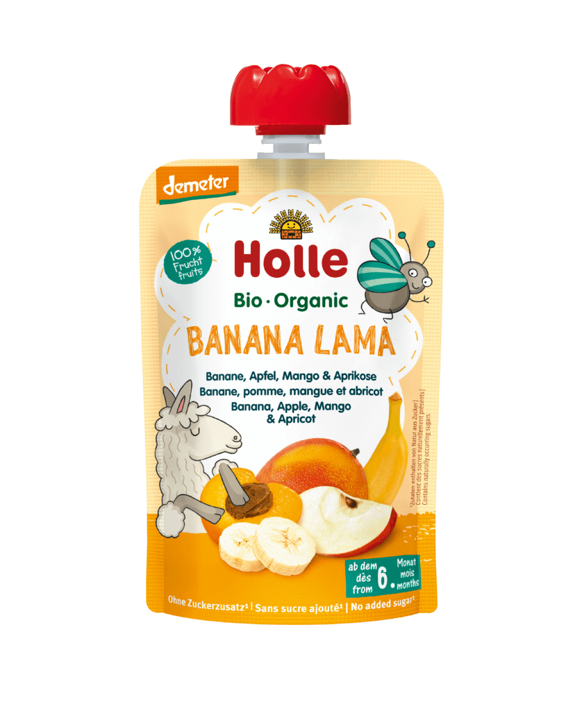 Banana Lama – Banana, apple, mango & apricot