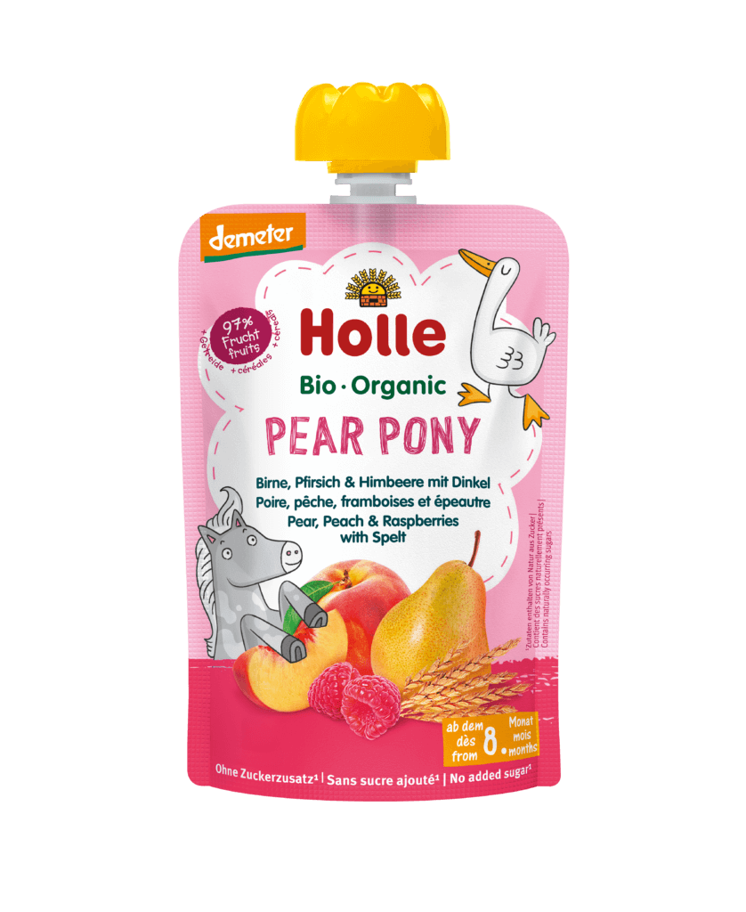 Holle - Petit pot bébé - Pomme & banane et épeautre - 190g - Holle - Sebio