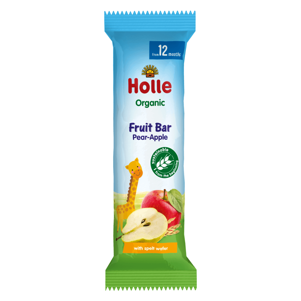 Organic Fruit and Cereal Bar Pear-Apple
