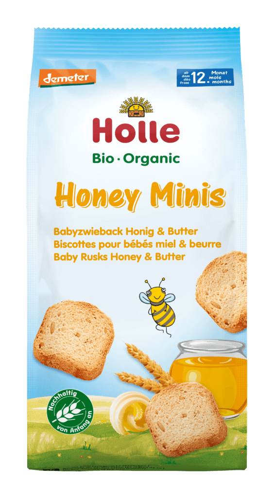 Bio-Honey Minis Babyzwieback Honig & Butter