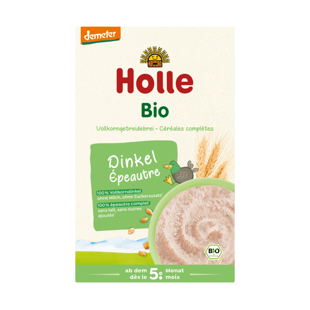 Bio-Vollkorngetreidebrei Dinkel