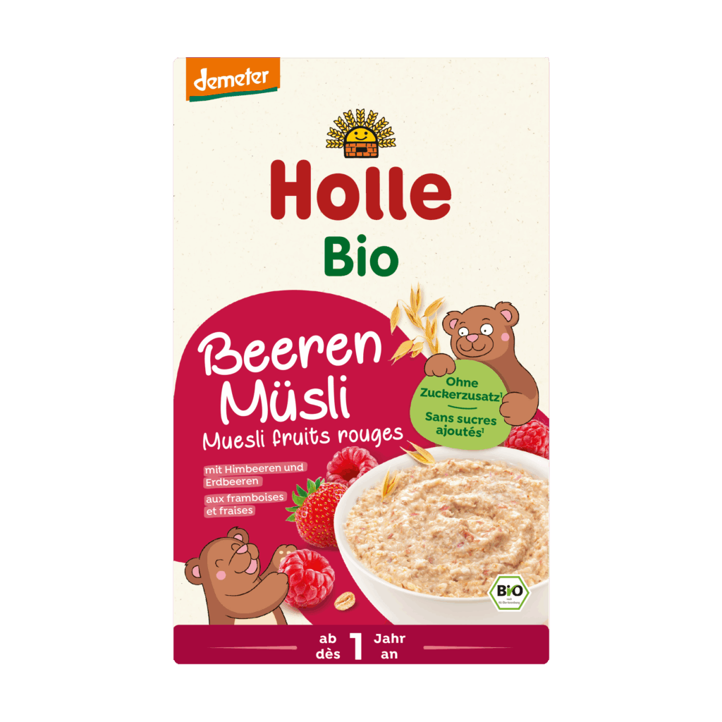 Bio-Vollkorn-Beerenmüsli