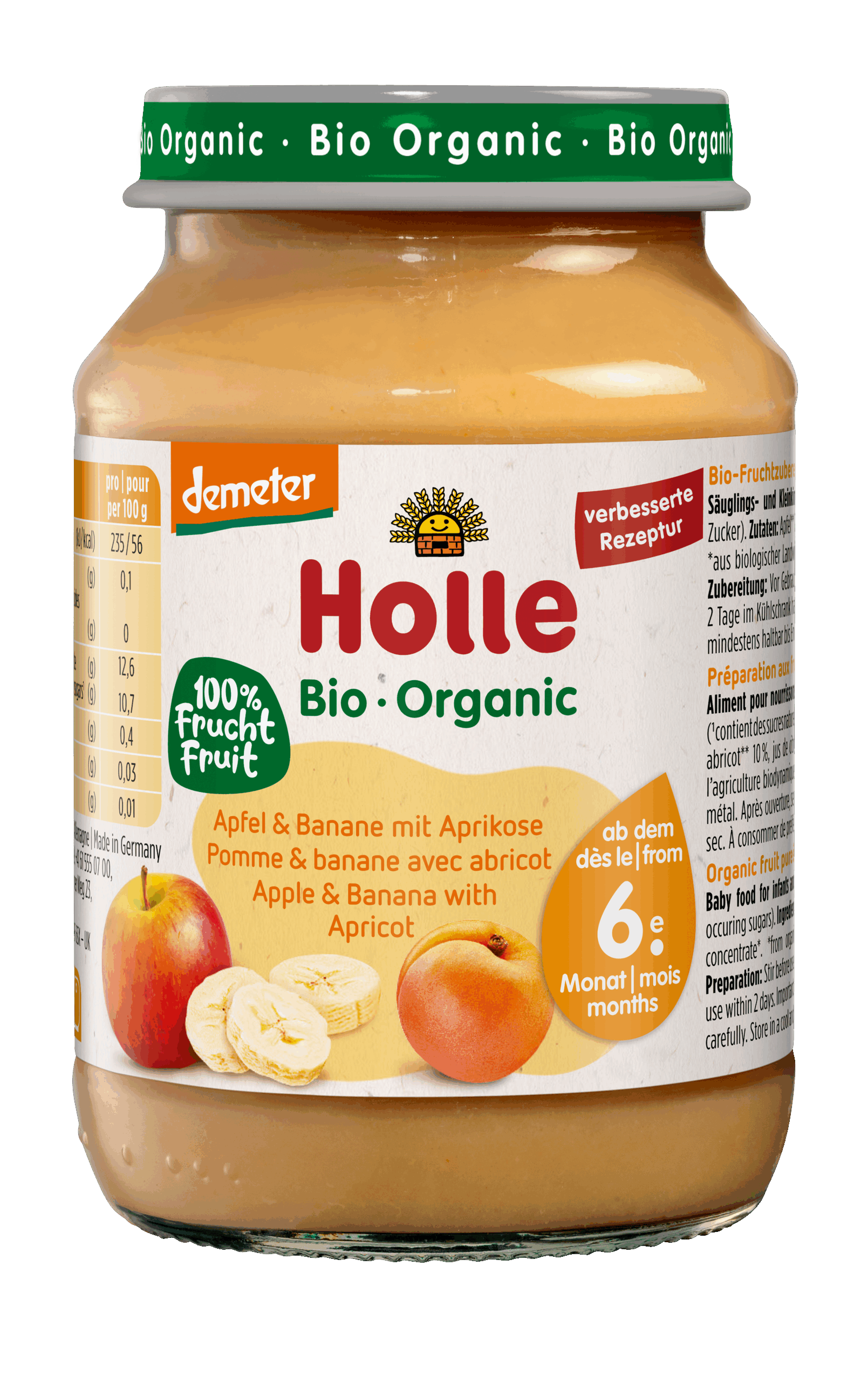 Apple & Banana with Apricot