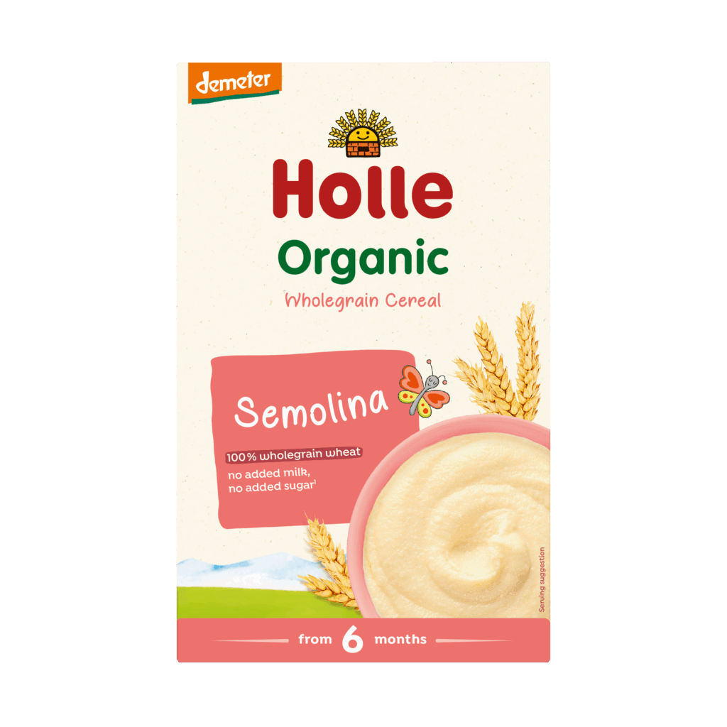 Organic Wholegrain Cereal Semolina