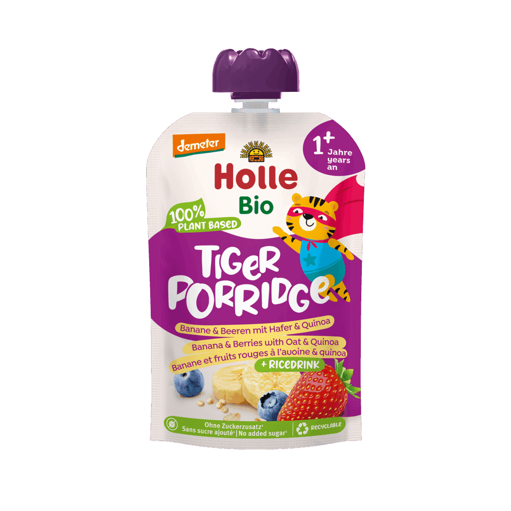 Tiger Porridge – Banana & Berries with Oat & Quinoa