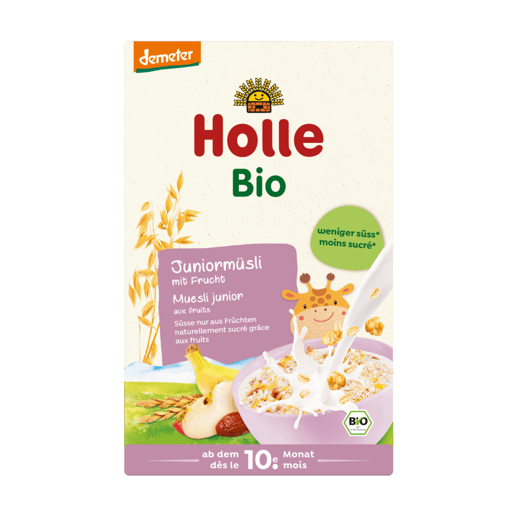 Bio-Juniormüsli mit Frucht