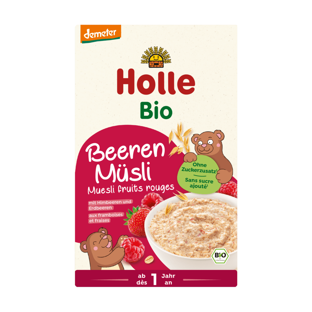 Bio-Vollkorn-Beerenmüsli