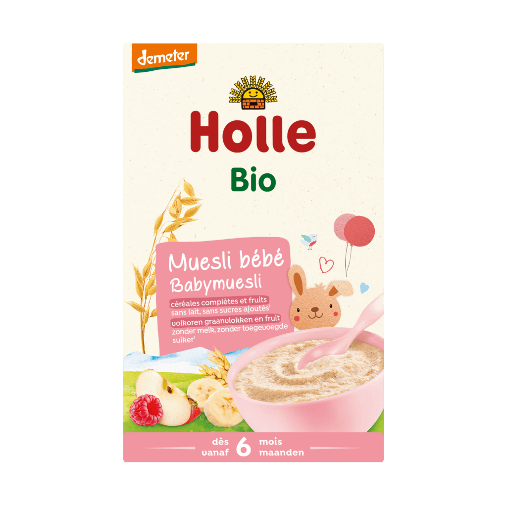 Muesli bébé bio