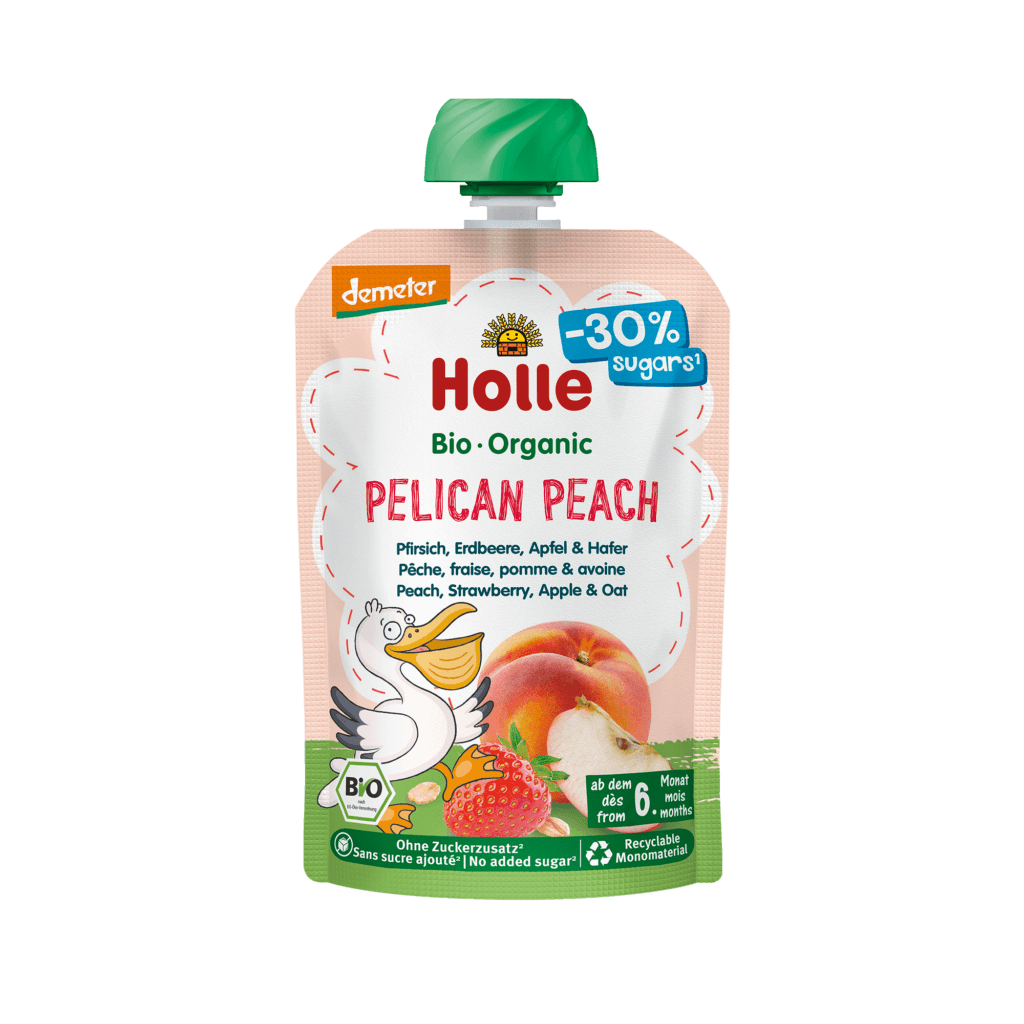 Pelican Peach – Pfirsich, Erdbeere, Apfel und Hafer