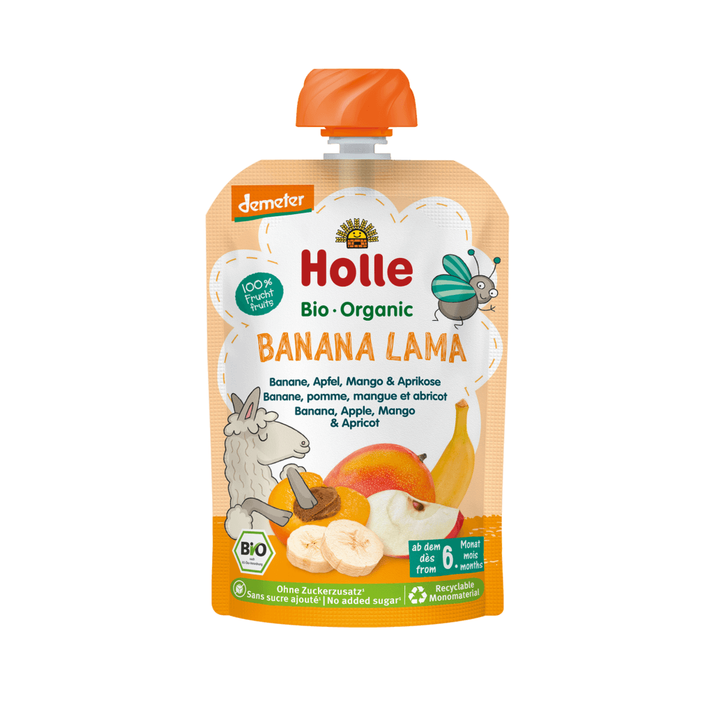 Banana Lama – Banana, apple, mango & apricot