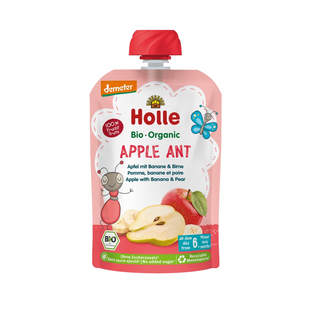 Apple Ant – Apple with banana & pear