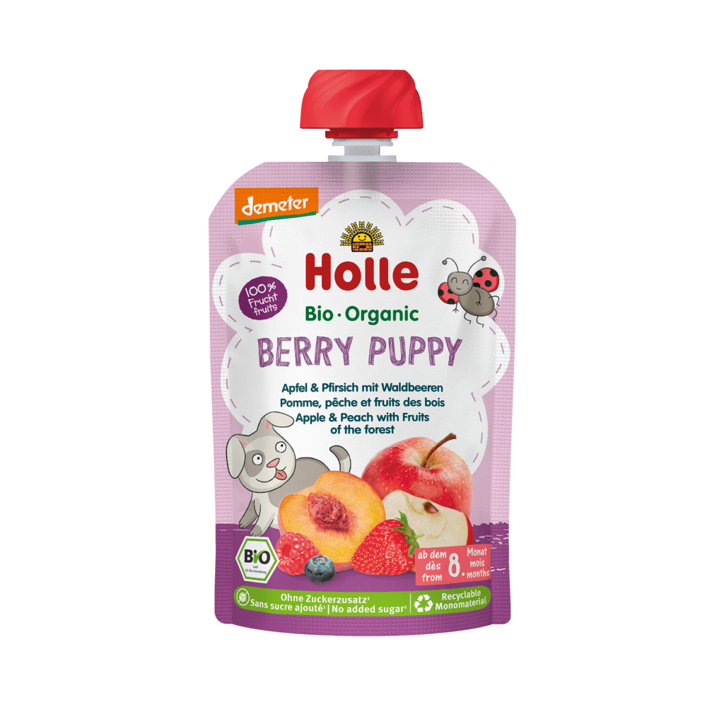 Berry Puppy – Apple & peach with fruits of the forest