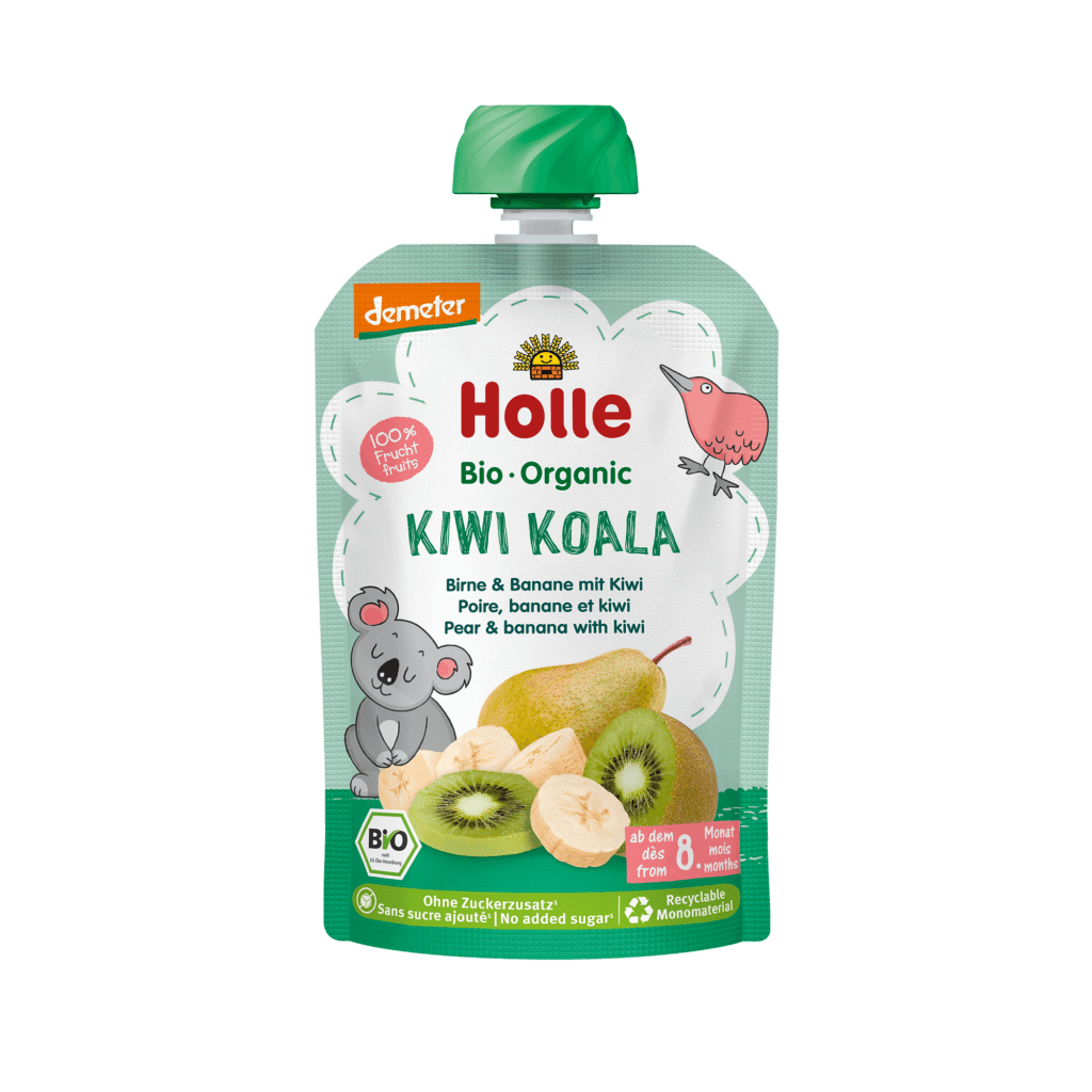 Kiwi Koala – Pear & banana with kiwi