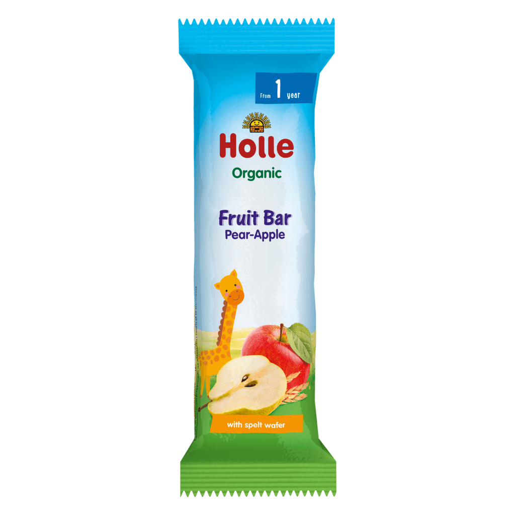 Organic Fruit and Cereal Bar Pear-Apple