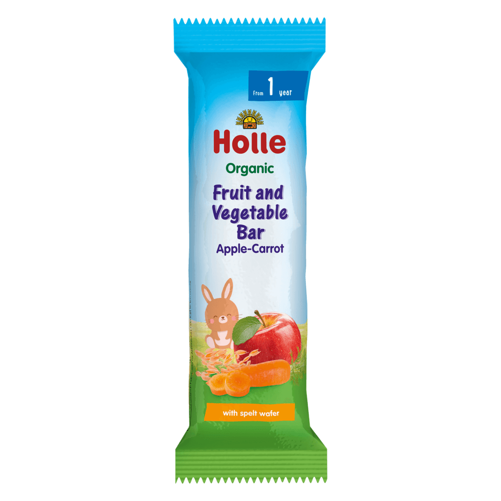 Organic Fruit and Vegetable Bar Apple-Carrot
