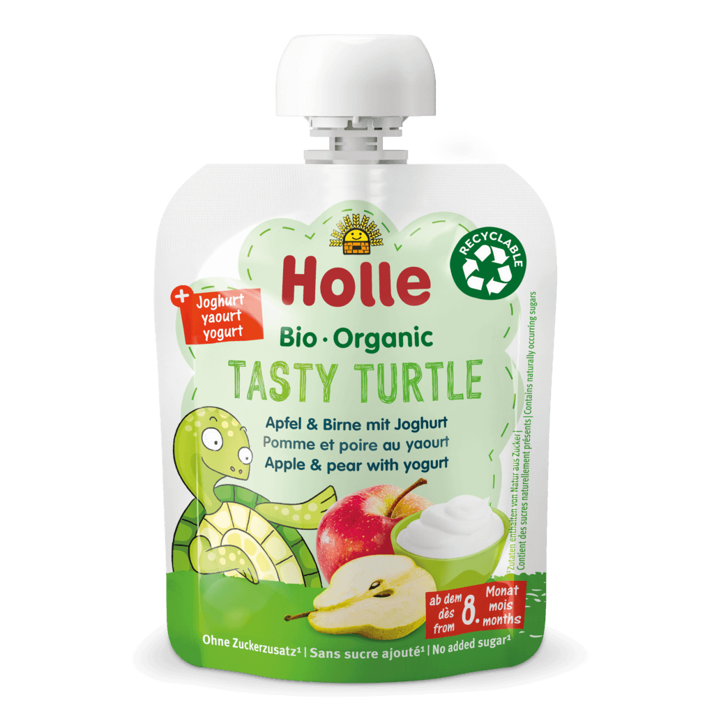 Tasty Turtle – Manzana y Pera con Yogur