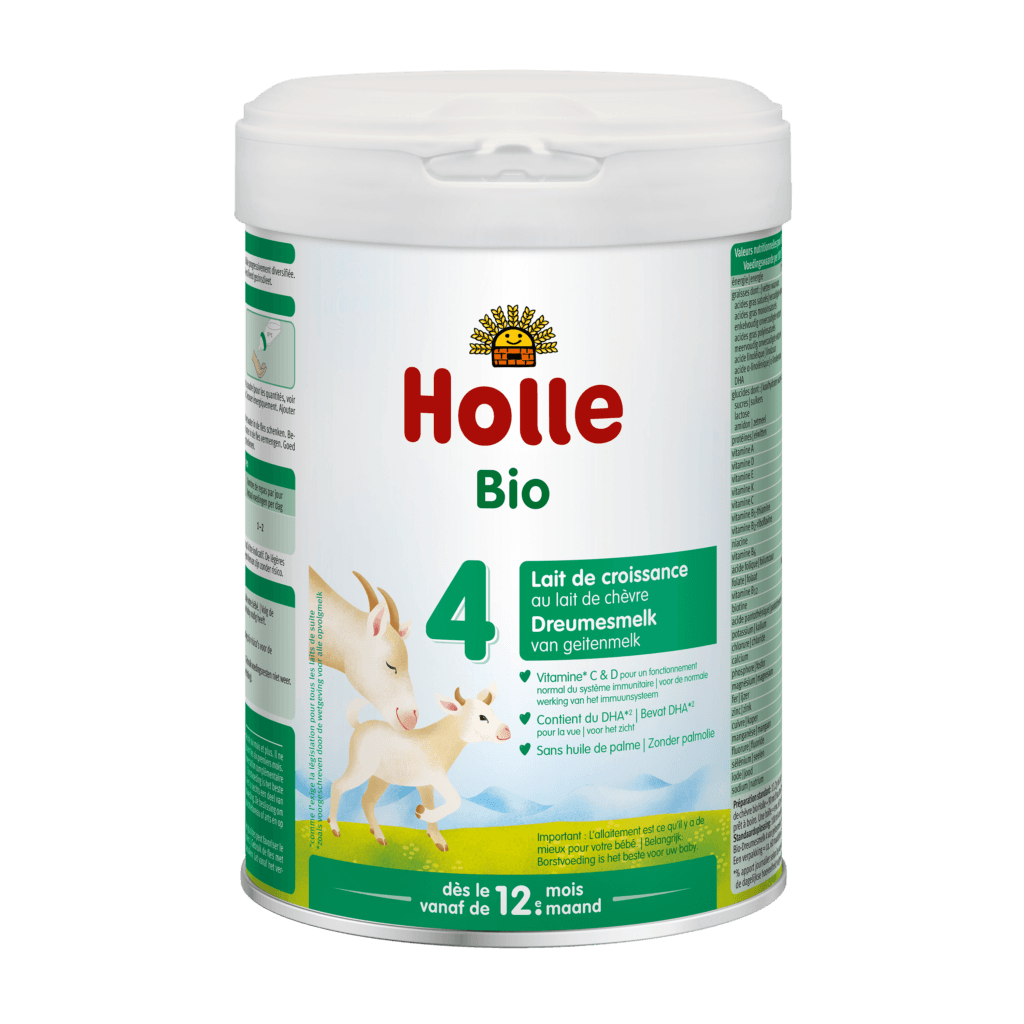 Lait de croissance bio au lait de chèvre