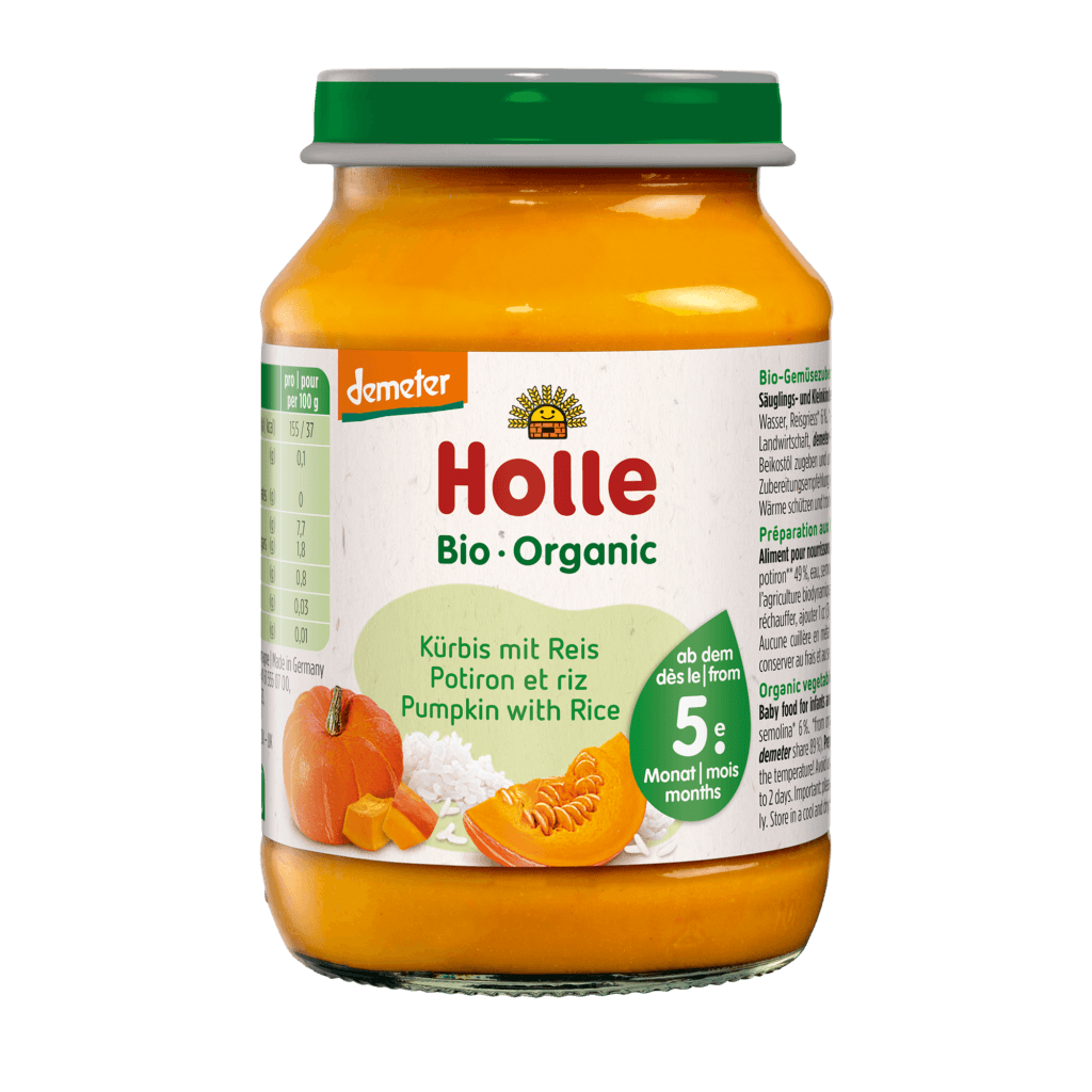 Kürbis mit Reis