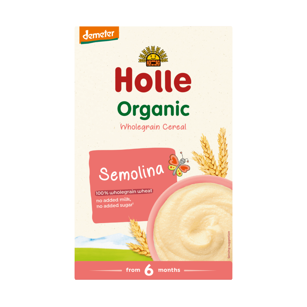 Organic Wholegrain Cereal Semolina