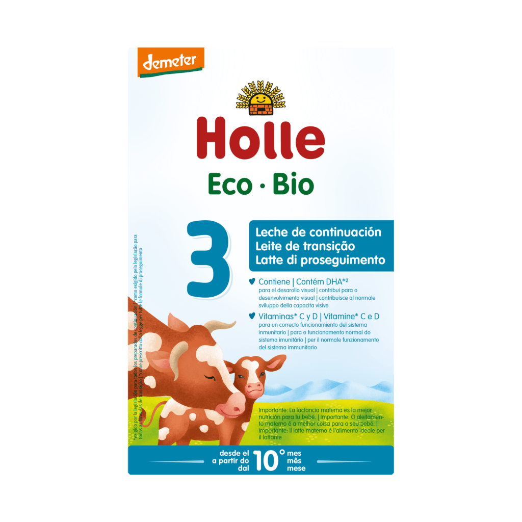 Leche de continuación ecológica 3