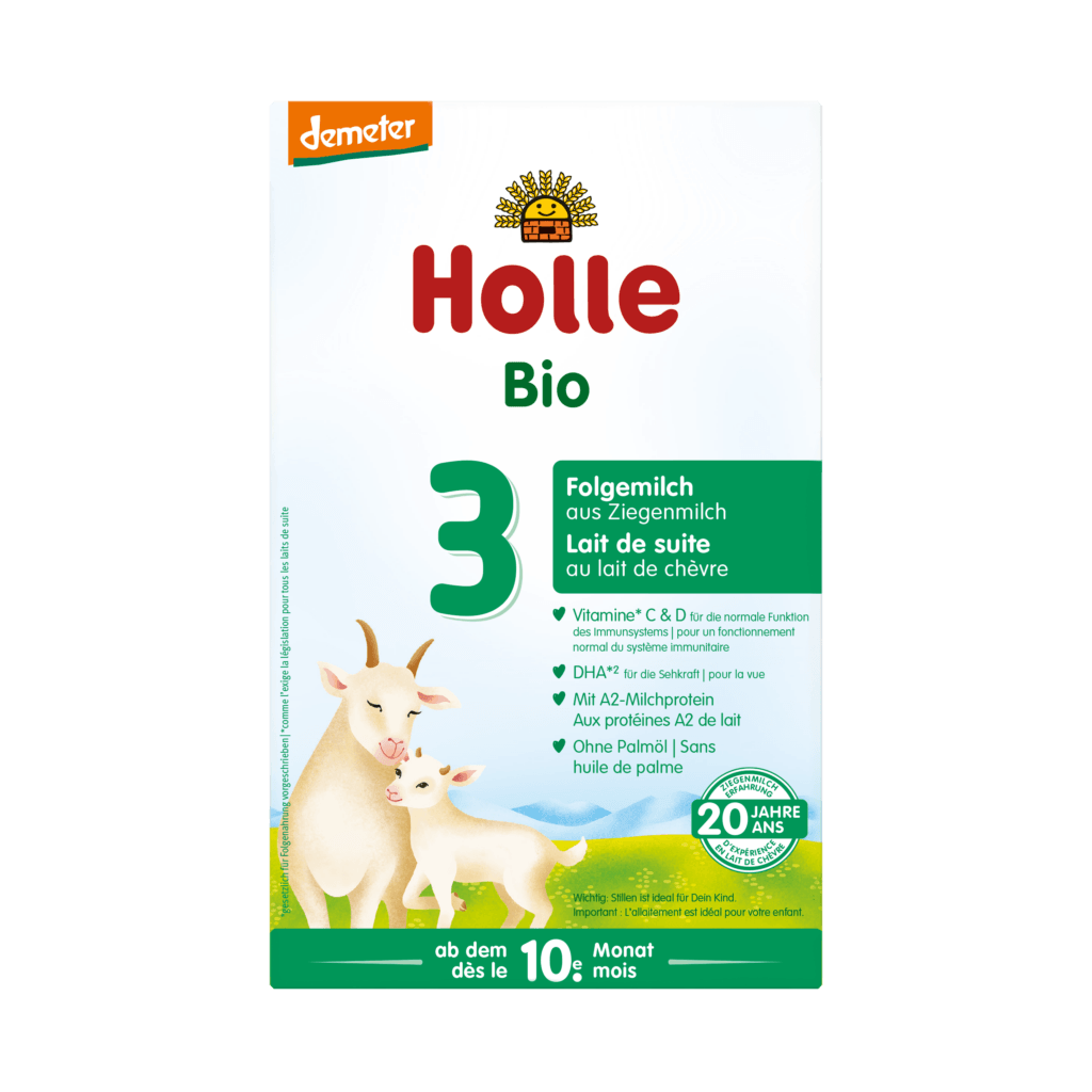 Bio-Folgemilch 3 aus Ziegenmilch