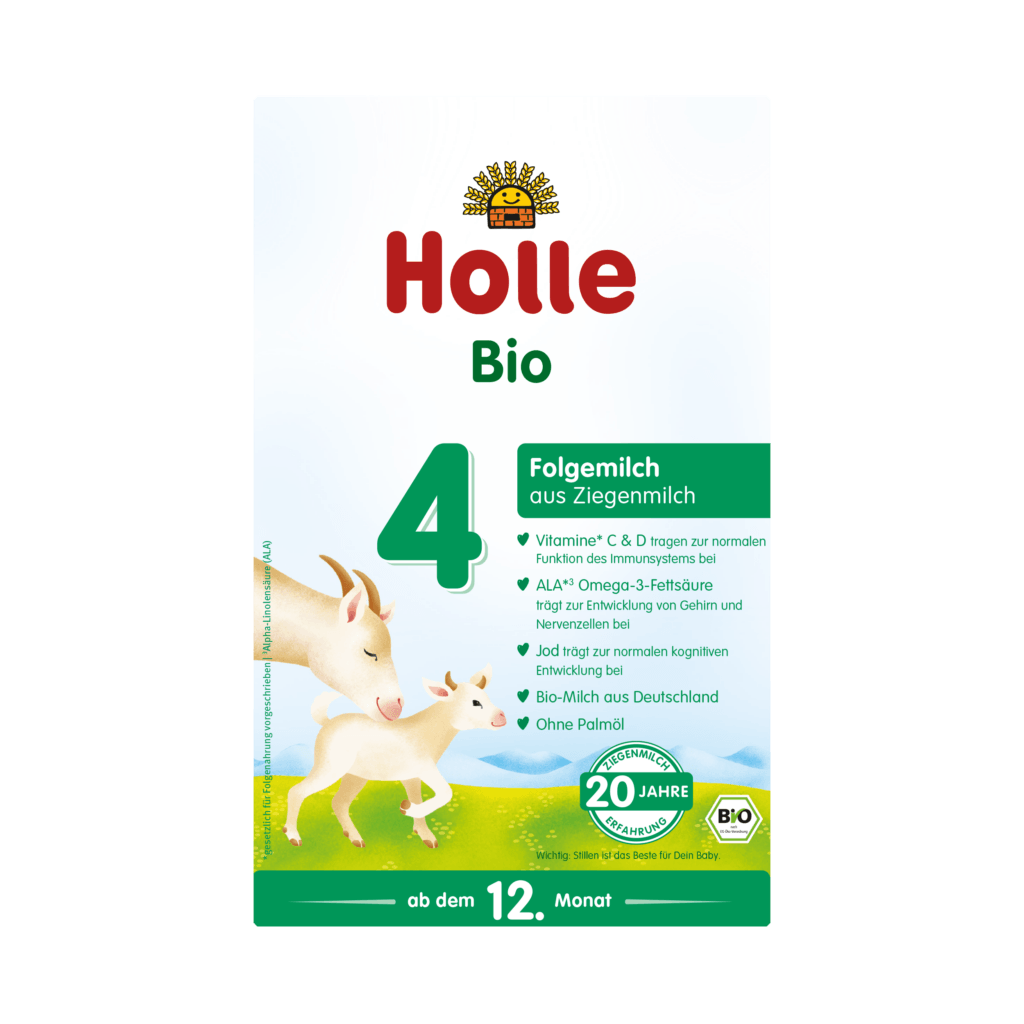 Bio-Folgemilch 4 aus Ziegenmilch