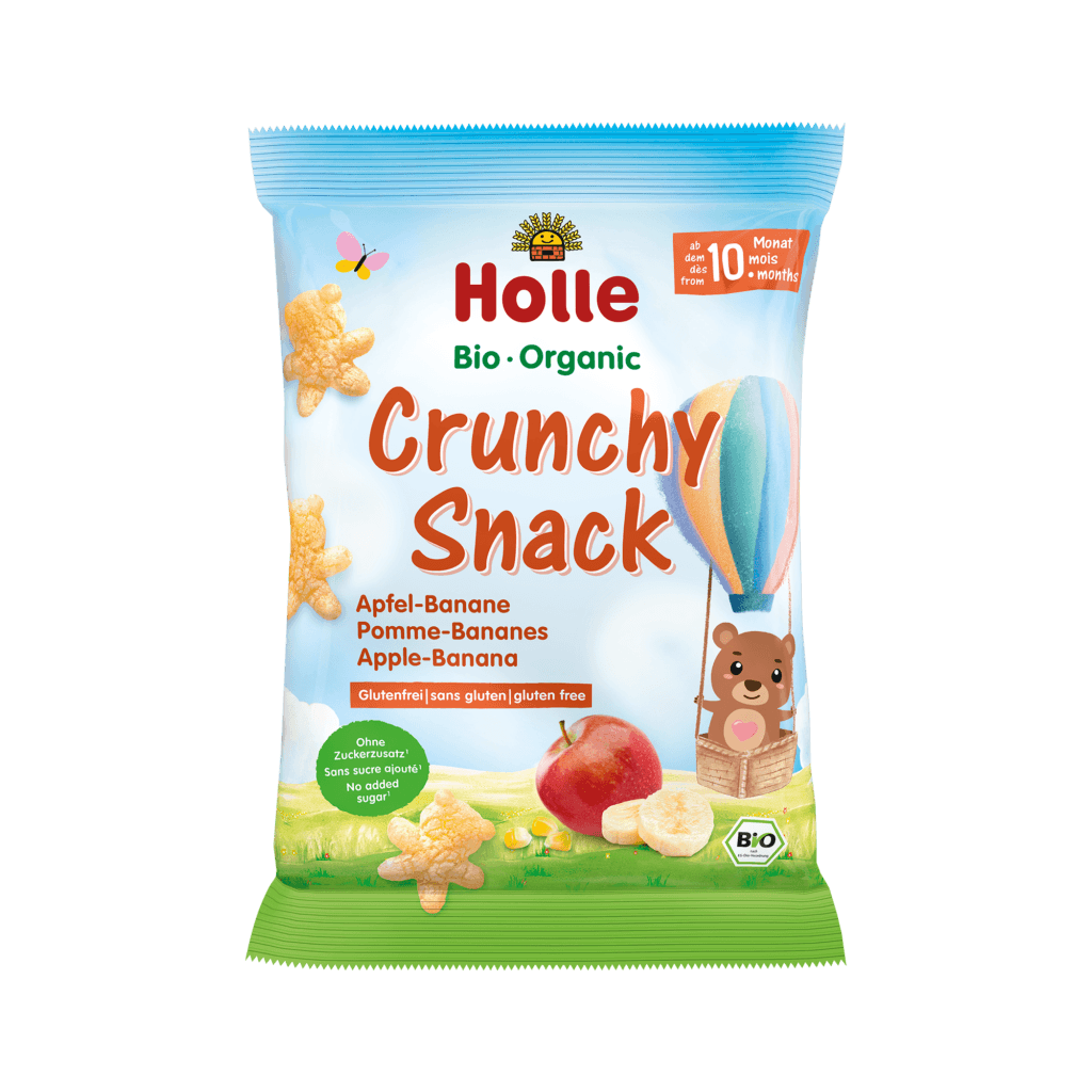 Crunchy Snack Pomme-Bananes
